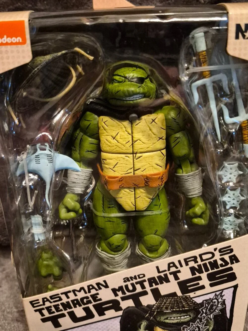 NECA TMNT Eastman & Laird's Old Man Raphael Ninja Turtles Action Figure SEALED